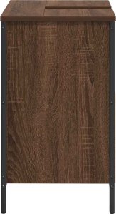 vidaXL Szafka pod umywalkę łazienkową, brązowy dąb, 60x34,5x60 cm 7