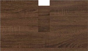 vidaXL Szafka pod umywalkę łazienkową, brązowy dąb, 60x34,5x60 cm 9