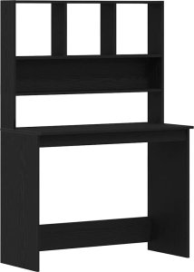 Biurko vidaXL Czarne 102 cm x 45 cm 2