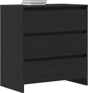 vidaXL Szafka, czarny dąb, 70x41x75 cm, materiał drewnopochodny 4