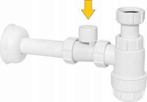 Zawór napowietrzający do syfonu umywalkowego 6