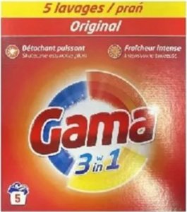 Proszek do prania GAMA Uniwersalny 5 prań 300g 2