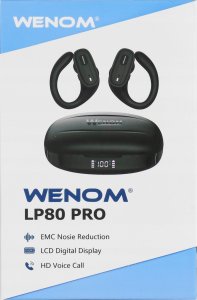 Sportowe słuchawki LP-80 Bluetooth 5.3 PRO bass Bezprzewodowe Rozmowy HD 8