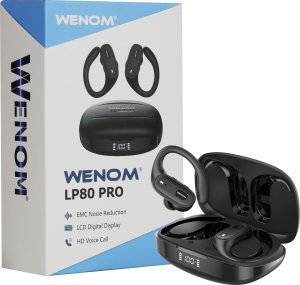 Sportowe słuchawki LP-80 Bluetooth 5.3 PRO bass Bezprzewodowe Rozmowy HD 10