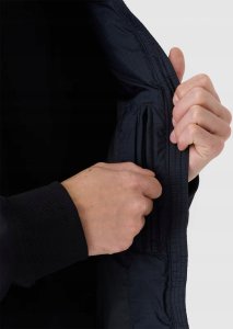 Bezrękawnik męski z kapturem 4F ciemno zielona kamizelka sportowa r L 4