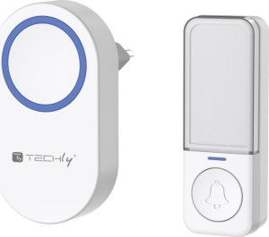 Dzwonek kinetyczny Techly zestaw nadajnik i odbiornik, IP56, 180m 5