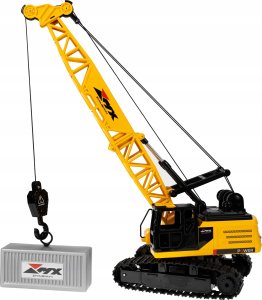 Dźwig Zdalnie Sterowany Rc Żuraw 2.4Ghz Gąsienice Światło Dźwięk 2