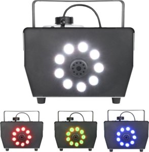 LIGHT4ME FOG 900 LED V2 wytwornica dymu mgły pilot bezprzewodowy kontroler przewodowy 900W 3