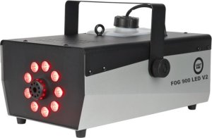 LIGHT4ME FOG 900 LED V2 wytwornica dymu mgły pilot bezprzewodowy kontroler przewodowy 900W 4