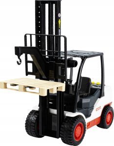 Wózek Widłowy Dla Dzieci Pojazd Światło Dźwięki Hak Auto Widłak + Paleta 4