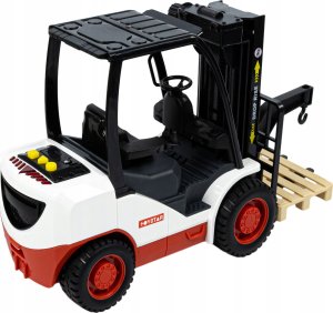 Wózek Widłowy Dla Dzieci Pojazd Światło Dźwięki Hak Auto Widłak + Paleta 6