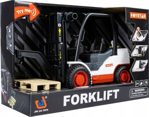 Wózek Widłowy Dla Dzieci Pojazd Światło Dźwięki Hak Auto Widłak + Paleta 8