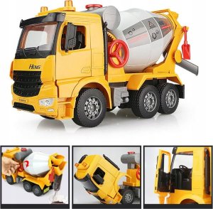 Duży Samochód Dla Dzieci Betonowóz Betoniarka Napęd Dźwięk Światło Gruszka 3