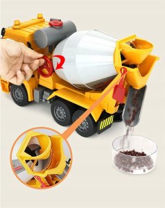 Duży Samochód Dla Dzieci Betonowóz Betoniarka Napęd Dźwięk Światło Gruszka 4