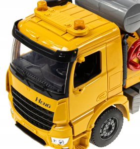 Duży Samochód Dla Dzieci Betonowóz Betoniarka Napęd Dźwięk Światło Gruszka 10