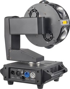 LIGHT4ME UFO multiefekt świetlny LED 6w1 efekt beam RGBW 3x laser stroboskop efekt ring RGB 8