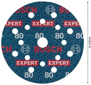 Bosch FOLIA ŚCIERNA EXPERT O780,125,80,6PC 3