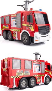 Wóz Strażacki Na Wodę Straż Pożarna Dźwięki I Światła +4 Pojazdy Ratownicze 11