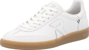 Rieker Skórzane półbuty trampki damskie białe W2200 37 2