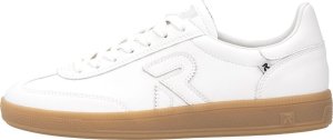 Skórzane półbuty trampki damskie białe Rieker W2200 39 4
