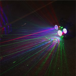 LIGHT4ME ULTRABOX 1 multiefekt świetlny LED RGBA 6w1 efekt gobo magic ball water wave 2