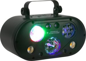 LIGHT4ME ULTRABOX 1 multiefekt świetlny LED RGBA 6w1 efekt gobo magic ball water wave 5