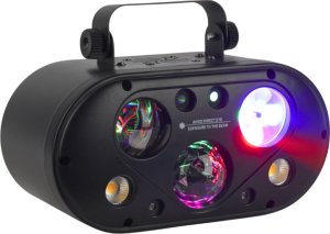 LIGHT4ME ULTRABOX 1 multiefekt świetlny LED RGBA 6w1 efekt gobo magic ball water wave 6