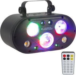 LIGHT4ME ULTRABOX 1 multiefekt świetlny LED RGBA 6w1 efekt gobo magic ball water wave 7