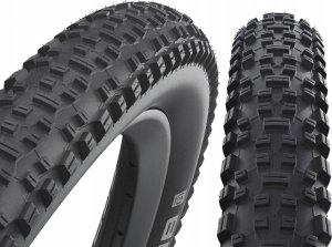 Padanga 27.5" Schwalbe Rapid Rob HS 425, Active Wired 57-584 / 27.5x2.25 Baltas Stripes 8