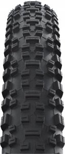 Padanga 27.5" Schwalbe Rapid Rob HS 425, Active Wired 57-584 / 27.5x2.25 Baltas Stripes 10