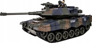 Czołg Sterowany Rc Strzela Dymi Leopard 1:18 1