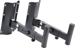 DNA BOX WALL głośnikowy statyw ścienny zestaw 2 szt. czarny stabilny wytrzymały do 30 kg 2