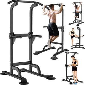 NN HSD100 drążek do podciągania regulowany poręcze do ćwiczeń dipów 187-227 cm 1