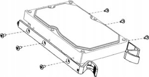 UCHWYTY MONTAŻOWE DO DYSKÓW TWARDYCH HDD-HANDLE*P8 Hikvision 4