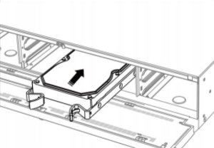 UCHWYTY MONTAŻOWE DO DYSKÓW TWARDYCH HDD-HANDLE*P8 Hikvision 5