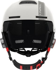 Kask Livall RS1 Yeti Narciarski z Audio Bluetooth PTT Intercom SOS 57-62cm 2