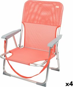 Składanego Krzesła Aktive Flamingo Koral 44 x 72 x 35 cm (4 Sztuk) 1