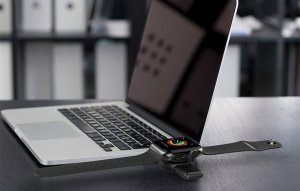 Ładowarka bezprzewodowa In-line Choetech T606-F do smartwatcha (czarna) 6