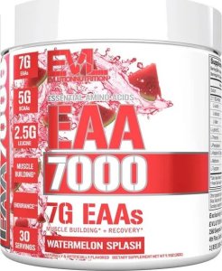 EVLution Nutrition - Aminokwasy, EAA 7000, Watermelon Splash, Proszek 282g 1