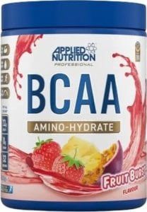 Applied Nutrition - Aminokwasy, BCAA Amino-Hydrate, Fruit Burst, Proszek 450g 1