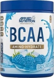 Applied Nutrition - Aminokwasy, BCAA Amino-Hydrate, Icy Blue Raz, Proszek 450g 1