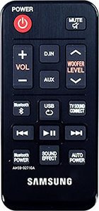 Samsung AH59-02710A, Audio, Press buttons, Black 1