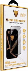 Szkło Hartowane OG Premium Privacy Glass - do Xiaomi Redmi Note 14 Pro 4G / Redmi Note 14 Pro 5G czarny 1