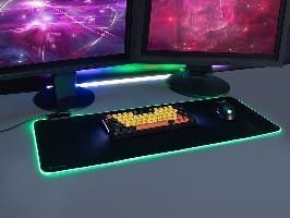 Podkładka pod klawiaturę i mysz TRACER GAMEZONE Maxi RGB (80/30/0,4) 4