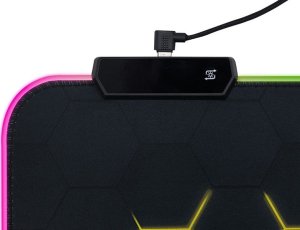 Podkładka pod klawiaturę i mysz TRACER GAMEZONE Hexy1 RGB (80/30/0,4) 9