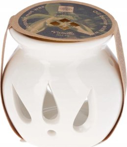 Ceramiczny kominek ozdobny z woskiem zapachowym 2