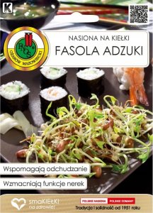 Fasola Adzuki 20g Nasiona na kiełki Źródło zdrowia i energii 1