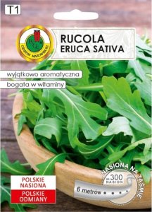 Rukola Eruca Sativa nasiona na taśmie 6m do uprawy w domu i ogrodzie 1