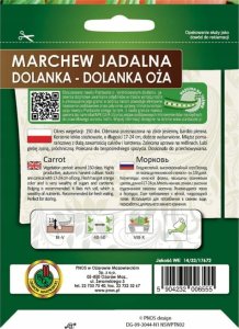 Apte Marchew Dolanka 6m taśmy z nawozem Platnacote odmiana późna 2
