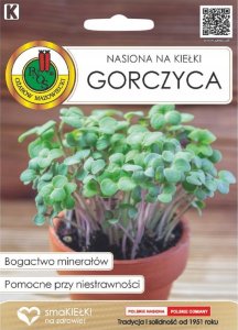 Nasiona na kiełki gorczyca 30g Delikatnie pikantny smak 1